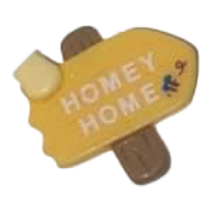 Honey Home Wood Sign charm