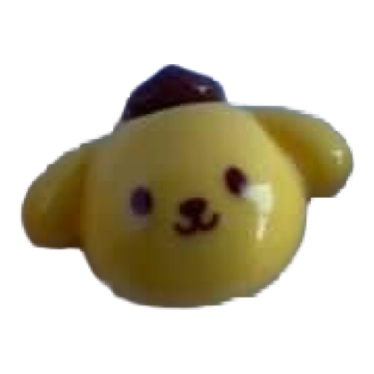 Pompompurin Face Beret charm