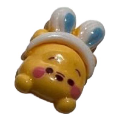 Pooh Bunny Ears Sleepy charm
