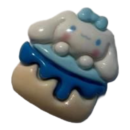 Cinnamoroll Blue Cupcake charm