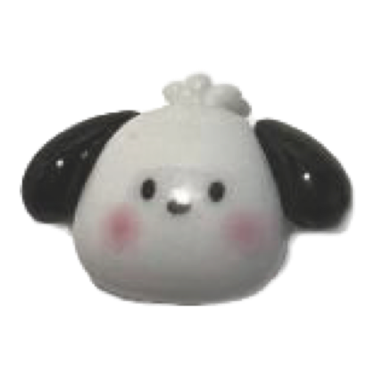 Pochacco Round Face charm