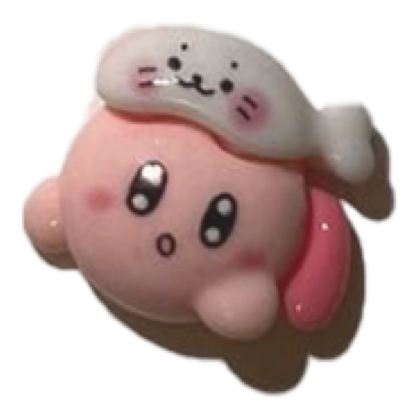 Kirby Seal Hat charm
